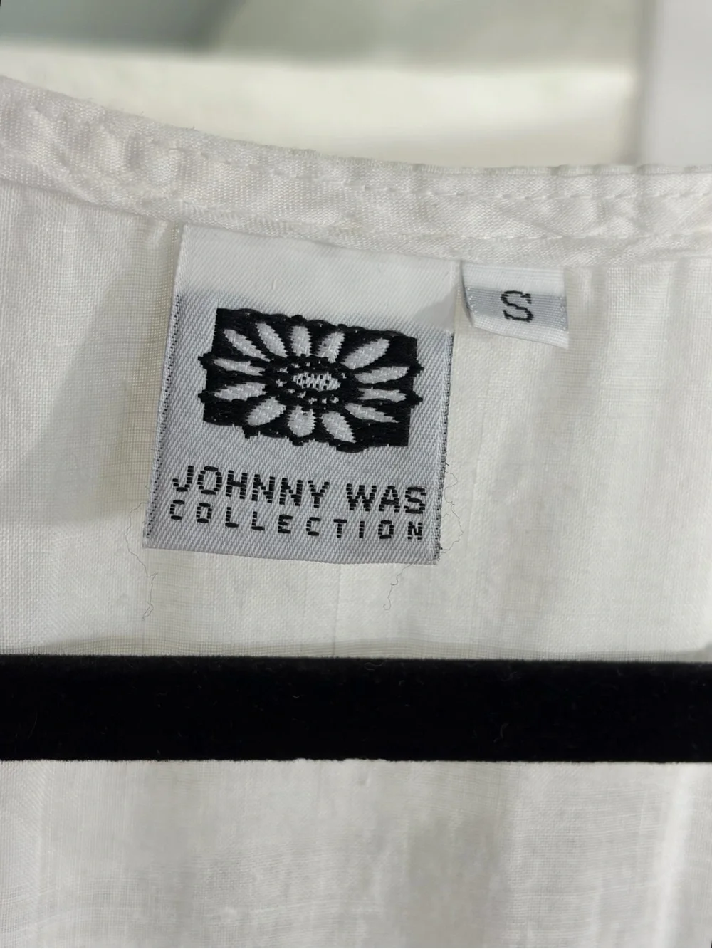 Johnny Was Ivory Maxi Dress with Multicolor Floral Embroidery - Picture 4 of 7